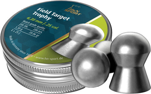 H&n Sport Pellets FIELD Target Trophy 25 20.06 GRAIN 200 PACK