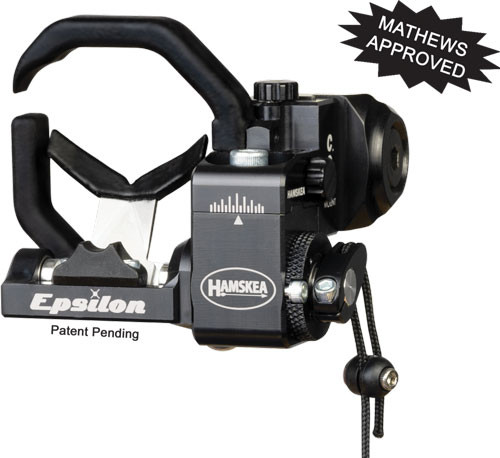 Hamskea Archery ARROW REST Epsilon Mathews Bracket Right Hand BLACK<