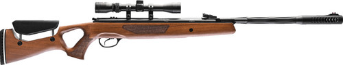 Hatsan Airguns MODEL 65 COMBO .22 With 3-9x32 SCOPE Wood/blued