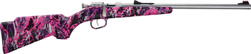 Henry Repeating Arms MINI Bolt Action 22S/L/LR 16.25" S/S Synthetic MUDDY GIRL<
