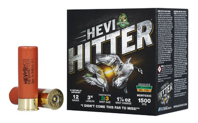 Hevi-shot Hevi-hitter 12GA 3" 1.25OZ #3 TG/STL