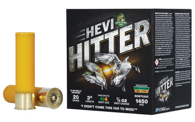 Hevi-shot Hevi-hitter 20GA 3" 7/8OZ #4 TG/STL