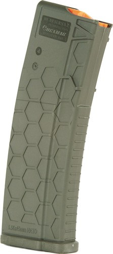 Hexmag Magazine AR-15 5.56x45 30RD Olive Drab GREEN Polymer Series 2