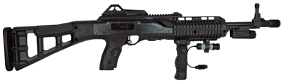 Hi-point Carbine 9mm BLACK 16.5 TB W/grip/laser/light