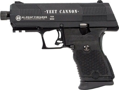 Hi-point C-9 Yeet Cannon Semi-Automatic Pistol - 9mm LUGER, 4.12"