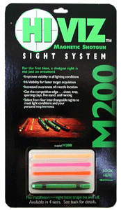 Hi-viz HIVIZ M200 Shotgun FRONT SIGHT Magnetic FOR .171-.265" RIBS