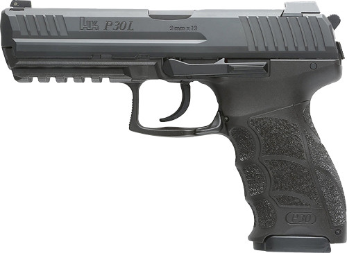 Hk P30L (V3) Semi-Automatic Pistol - 9mm LUGER, 4.45"