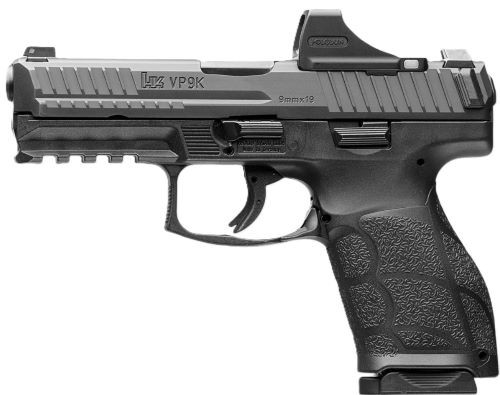 Hk VP9A1 K Semi-Automatic Pistol - 9mm LUGER, 4.09"