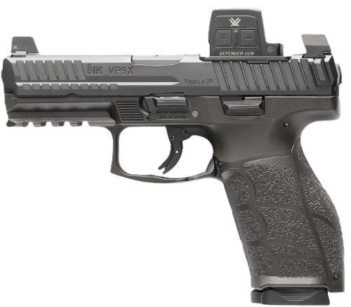 Hk VP9A1 X Optics Ready Semi-Automatic Pistol - 9mm LUGER, 4.09"