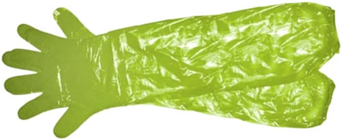 Hme Products FIELD Dressing Gloves Disposable Shoulder Length 1PR
