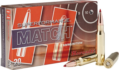 Hornady SPF MATCH 308 WIN 168GR ELD MATCH 20RD 10BX/Case
