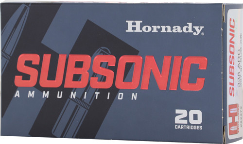 Hornady Subsonic 338 ARC 307GR SUB-X 20RD 10BX/Case