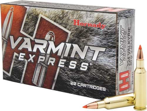 Hornady Varmint 224 Valkyrie 60GR V-MAX 20RD 10BX/Case
