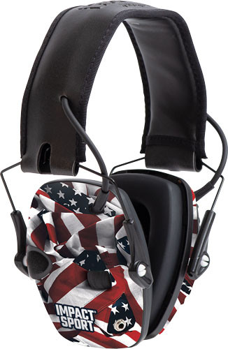 Howard Leight Leight Impact SPORT ONE Nation FLAG ELEC MUFF NR22