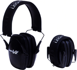 Howard Leight Leight Leightning Folding EAR MUFF BLACK NRR23