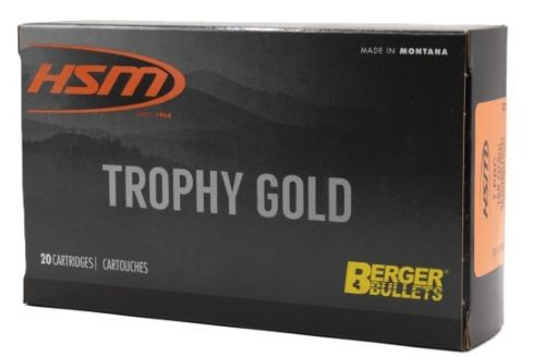 Hsm Ammo 7mm PRC 168GR Berger MATCH Hunting VLD 20RD 10BX/Case