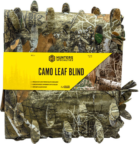 Hunters Specialties HS BLIND Material LEAF CUT Realtree EDGE 54"X12'