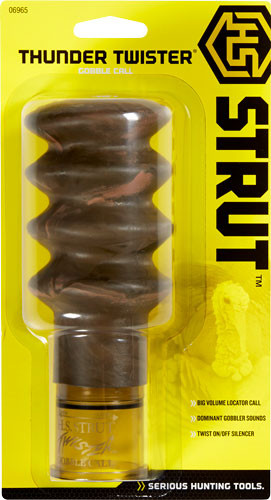 Hunters Specialties HS STRUT Turkey Locator CALL Thunder Twister Gobble
