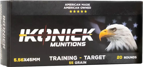 Ikonick Usa USA 5.56 55GR FMJ 20RD 25BX/Case