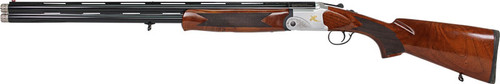 Iver Johnson Johnson 600LW Over/Under 12GA 3" 26"VR Silver BLACK Walnut