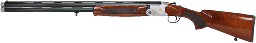 Iver Johnson Johnson 600LW Over/Under 12GA 3" 28"VR Silver BLACK Walnut