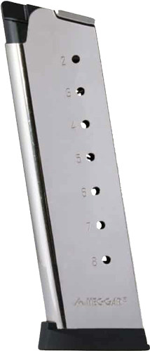 Iver Johnson Johnson Magazine 1911 45ACP 8RD Nickel FITS GOVT