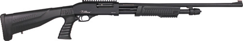 Iver Johnson Johnson Pump Action 20GA 3" 24" Pistol GRIP BLACK SYNTH.