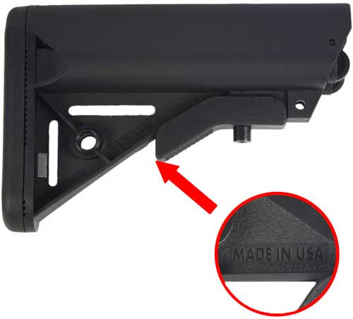 J&e Machine Tech 3RD GEN Armory SOPMOD AR15 Buttstock
