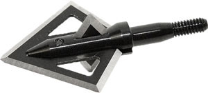 Magnus Broadheads Broadheads BLACK Hornet 4-BLADE 100GR 1 1/4" CUT 3PK