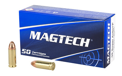 Magtech 38SUPER +P 130GR FMJ 50/1000
