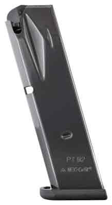Mec-gar Usa Magazine Taurus PT92 9mm 18RD FLUSH FIT Black-afc