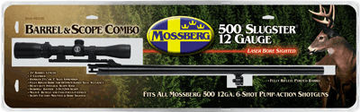 Mossberg Barrel & SCOPE 500 12GA 24" Trophy W/3-9 BLUED