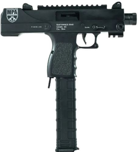 Mpa Defender 9mm Side-cocker 4.5" Threaded BLACK 30RD