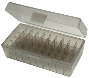 Mtm AMMO BOX 44rm/41rm/45lc 50-rounds FLIP TOP STYLE