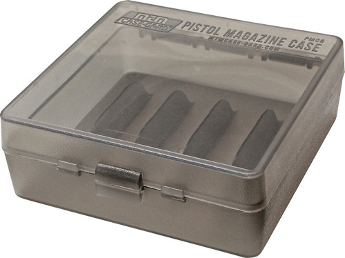 Mtm Compact Handgun Magazine Case Stores Up to 5 Dbl Stck Magazines