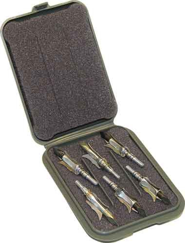 Mtm Mechanical Broadhead CASE HOLDS 6 Broadheads ARMY
