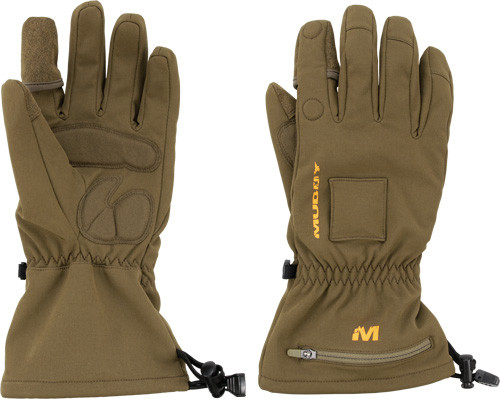 Muddy Apparel Nucleus Heated Softshell GLOVE BROWN CLAY Large