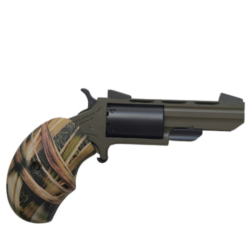 North American Arms The Green Huntsman Revolver - 22 Magnum, 2"
