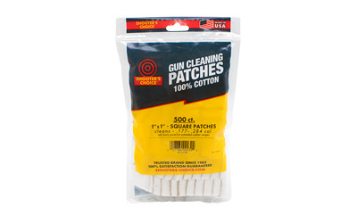 Otis Technology 1" SQ Cleaning Patches 500CT