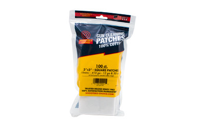 Otis Technology 3" SQ Cleaning Patches 100CT