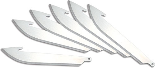 Outdoor Edge EDGE 3.5" Replacement Blades 6-PACK Stainless Steel Blades