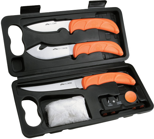 Outdoor Edge EDGE WILD Lightweight 6 PIECE GAME Processing KIT W/HARD BOX