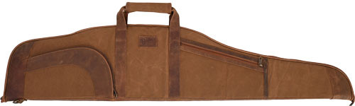 Palmetto Bag Co Scoped RIFLE CASE 48" FIELD Tan-waxed Canvas/buffalo