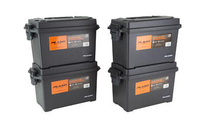 Plano AMMO Box NO Gasket Black DEEP 4PK