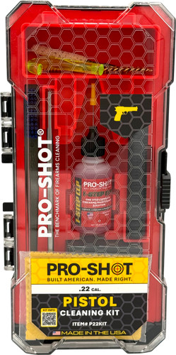 Pro-shot Products SHOT Pistol Cleaning KIT .22 CAL