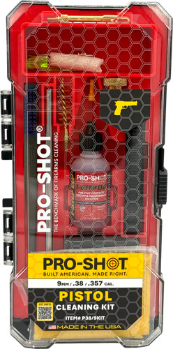 Pro-shot Products SHOT Pistol Cleaning KIT .38-.357/9mm
