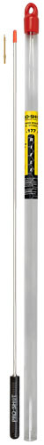 Pro-shot Products SHOT Stainless 1PC Airgun Cleaning ROD 22.5" W/17CAL JAG