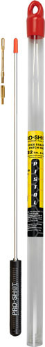 Pro-shot Products Stainless 1PC Pistol Cleaning Rod 12-Inch .27 Cal Up