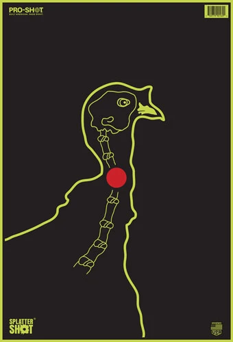 Pro-shot Products Splatter SHOT Target 12"X18" Turkey 8PK