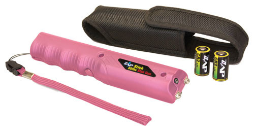 Psp Products ZAP STUN ZAP STICK PINK W/flashlight 800000 VOLTS